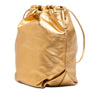 Saint Laurent Small Metallic Lambskin Teddy Bucket Bag Secondhand