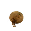 Chanel Gold Plated Coco Coin Clip On Earrings Secondhand