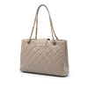 Chanel Quilted Glazed Calfskin Daily Walk Tote Secondhand