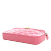 Chanel Quilted Lambskin Boy Double Zip Wallet On Chain Secondhand