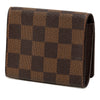 Louis Vuitton Damier Ebene Enveloppe Carte de Visite Secondhand