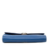 Prada Saffiano Envelope Pushlock Clutch Secondhand