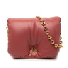 LOEWE Shiny Lambskin Goya Puffer Chain Bag Secondhand