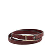 Hermès Leather Behapi Triple Tour Bracelet Secondhand