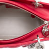 Secondhand Dior Medium Bicolor Lambskin Cannage Lady Dior