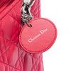 Secondhand Dior Medium Bicolor Lambskin Cannage Lady Dior