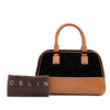 Secondhand Celine C Macadam Suede Handbag