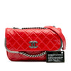 Chanel Aged Calfskin CC Chain Frame Flap Secondhand