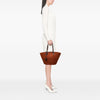 Saint Laurent Medium Raffia Panier Basket Shopper Tote Secondhand