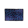 Secondhand Versace Blue and Violet Silk Flower Pattern Scarf - '10s
