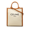 Celine Small Canvas Vertical Cabas Satchel Secondhand