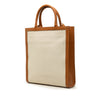 Celine Small Canvas Vertical Cabas Satchel Secondhand