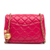 Chanel Mini Square Classic Lambskin Pearl Crush Single Flap Secondhand