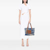 LOEWE Large Raffia Anagram Basket Tote Secondhand