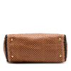 Prada Woven Goatskin Madras Tote Secondhand