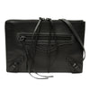 Balenciaga Grained Calfskin Neo Classic Compact Clutch with Strap Secondhand