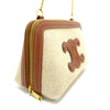 Secondhand Céline Triomphe Beige Canvas Bag