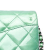 Chanel Quilted Patent New Clutch on Chain Secondhand