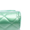 Chanel Quilted Patent New Clutch on Chain Secondhand