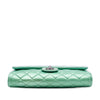 Chanel Quilted Patent New Clutch on Chain Secondhand