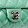 Chanel Quilted Patent New Clutch on Chain Secondhand