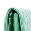 Chanel Quilted Patent New Clutch on Chain Secondhand