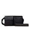 Gucci GG Canvas Double Pocket Belt Bag Secondhand