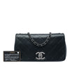 Chanel Medium Diamond Embossed Calfskin New Chic Flap Secondhand