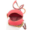 Chanel Tweed 19 Round Clutch with Chain Secondhand