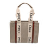 Chloé Medium Canvas Woody Tote Secondhand