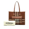 Burberry Small Mega Check Canvas Freya Tote Secondhand