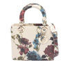 Dior Medium Leather Floral Printed Lady Dior Secondhand