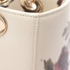 Dior Medium Leather Floral Printed Lady Dior Secondhand