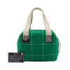 Chanel CC Chocolate Bar Canvas Wild Stitch Handbag Secondhand