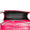 Secondhand Saint Laurent Medium Croc Embossed Leather Kate Tassel Crossbody