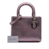 Dior Medium Metallic Patent Microcannage Lady Dior Secondhand