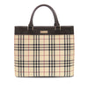 Burberry House Check Canvas Handbag Secondhand