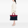 Chanel Large Bicolor Quilted Nylon and Lambskin Coco Cocoon Flat Tote Secondhand