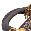 Dior Mini Denim Embroidered Lady Dior Secondhand