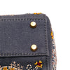 Dior Mini Denim Embroidered Lady Dior Secondhand