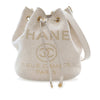 Chanel Small Tweed Deauville Drawstring Bucket Bag Secondhand