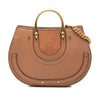 Chloé Mini Calfskin and Suede Pixie Signature Satchel Secondhand