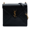 Saint Laurent Quilted Lambskin Gaby Square Shoulder Bag Secondhand