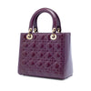 Dior Medium Patent Cannage Lady Dior Secondhand