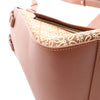 LOEWE Small Raffia and Leather Hammock Bag Secondhand