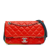 Chanel Medium Quilted Lambskin Cuba Color Flap Secondhand