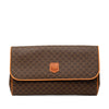 Celine Macadam Coated Canvas Clutch Secondhand