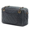 Chanel CC Quilted Iridescent Calfskin Whipstitch Camera Bag Secondhand