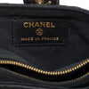 Chanel CC Quilted Lambskin O Mini Faux Pearl Chain Phone Holder Clutch Secondhand