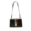 Gucci Small Leather Web Sylvie Satchel Secondhand